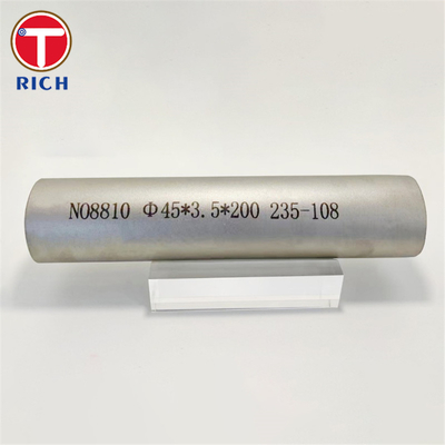 ভালো দাম GB/T 30059 N08800 তাপ এক্সচেঞ্জারের জন্য সিউমলেস ক্রোসিশন-প্রতিরোধী ইনকলোয় অ্যালোয় টিউব অনলাইন