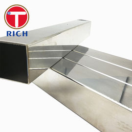 ভালো দাম শিল্প আয়তক্ষেত্রাকার ইস্পাত টিউবিং 304 316 321 পলিশিং হেয়ারলাইন 0.3 - 2.0 মিমি পুরুত্ব অনলাইন