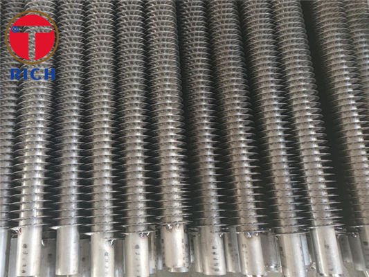 ভালো দাম ফিন কুলার এল টাইপ ক্ষত Finned 40mm Wt তাপ এক্সচেঞ্জার টিউব অনলাইন