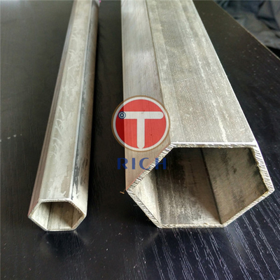 ভালো দাম St42 কোল্ড টানা ইস্পাত পাইপ ফাঁপা অংশ বাইরে এবং ভিতরে উভয় ষড়ভুজ আকৃতির অনলাইন