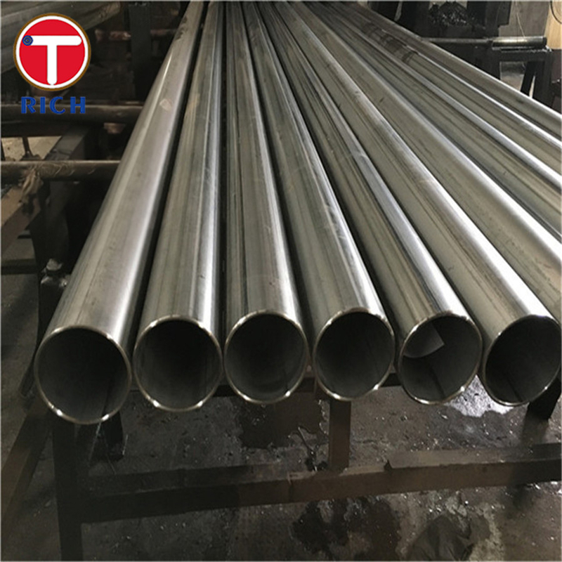 GB/T 24187 ইভেপারেটরের জন্য ঠান্ডা টানা একক ঝালাই ইস্পাত টিউব