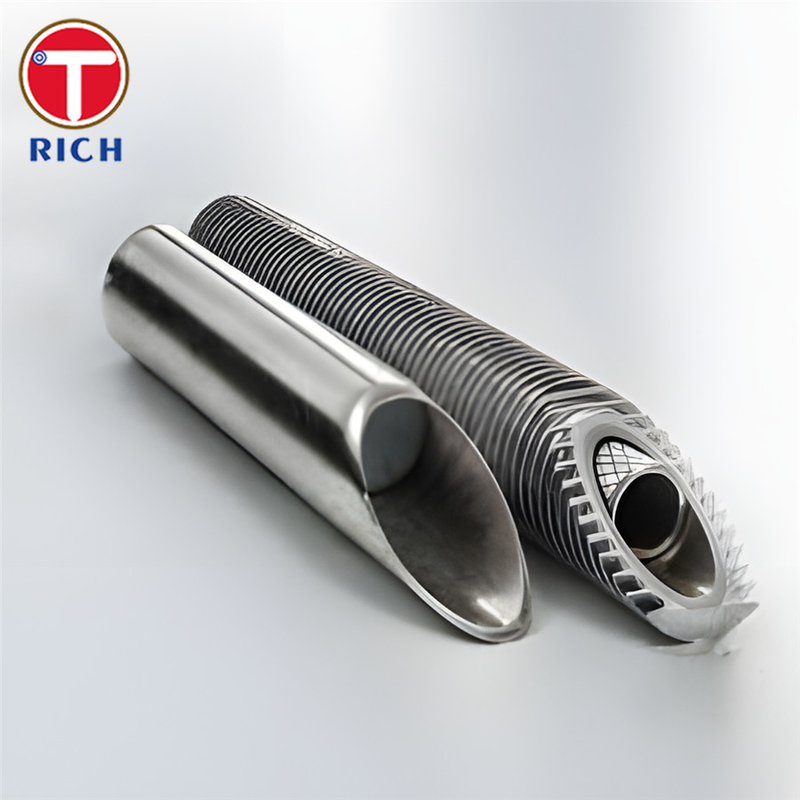 GB/T 24590 12Cr18Ni9 স্টেইনলেস স্টীল টিউব উন্নত টিউব দক্ষ তাপ এক্সচেঞ্জার জন্য
