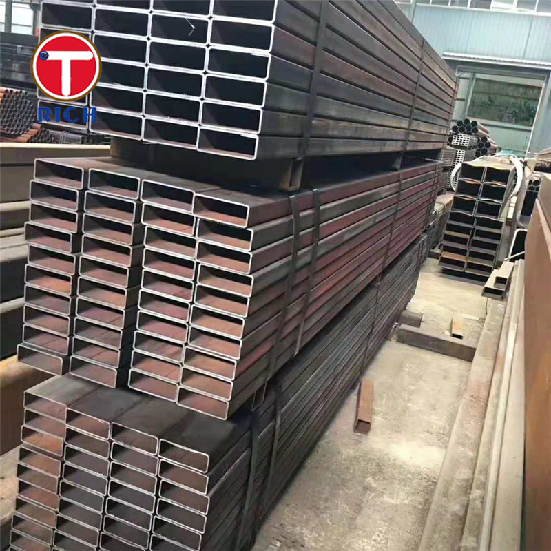 এএসটিএম এ 500 গ্রেড এ গ্যালভানাইজড ওয়েল্ডেড স্টিল পাইপ ওয়েল্ডেড ব্ল্যাক স্কয়ার হোল পাইপ নির্মাণের জন্য
