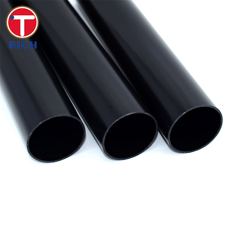 ASTM A1024 গ্রেড 50 স্টিল লাইন পাইপ চাপ তরল সরবরাহের জন্য কালো সমতল-শেষ সিমলেস স্টিল টিউব