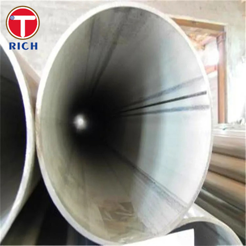 এএসটিএম A358 304 স্টেইনলেস স্টীল পাইপ উচ্চ তাপমাত্রা সেবা জন্য বৈদ্যুতিক ফিউশন ঝালাই স্টেইনলেস স্টীল পাইপ
