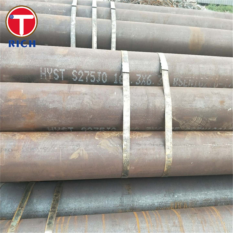 EN 10210-2 S355J0H হট রোলিং স্ট্রাকচারাল হোল অ্যালগ্রিড স্টিল টিউব কাঠামোগত উদ্দেশ্যে