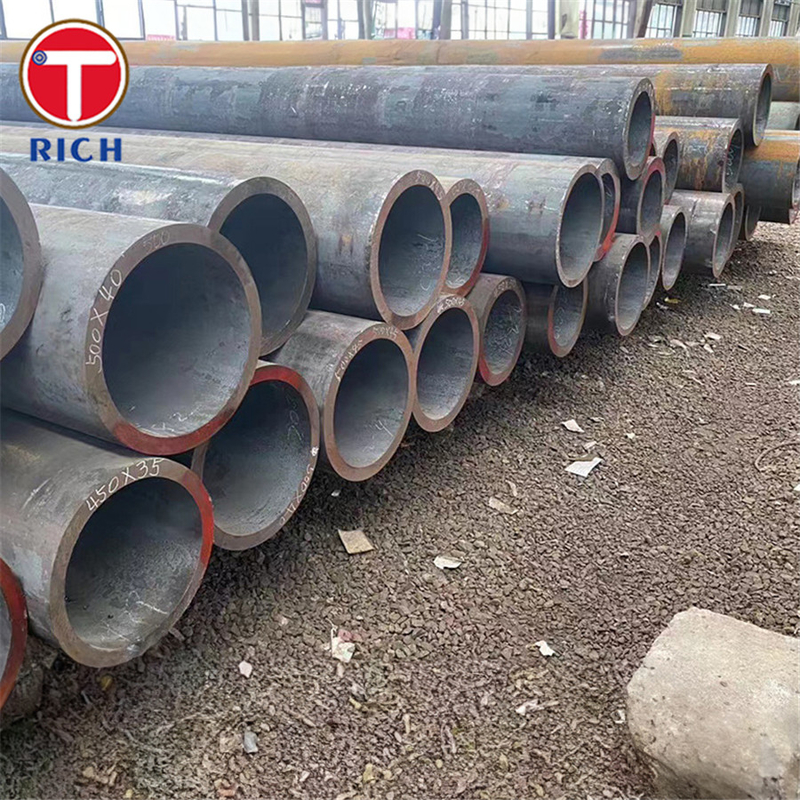 BS 970-1 040A10 সিউমলেস স্টীল টিউব কার্বন ম্যাঙ্গানিজ সিউমলেস স্টীল টিউব যান্ত্রিক জন্য