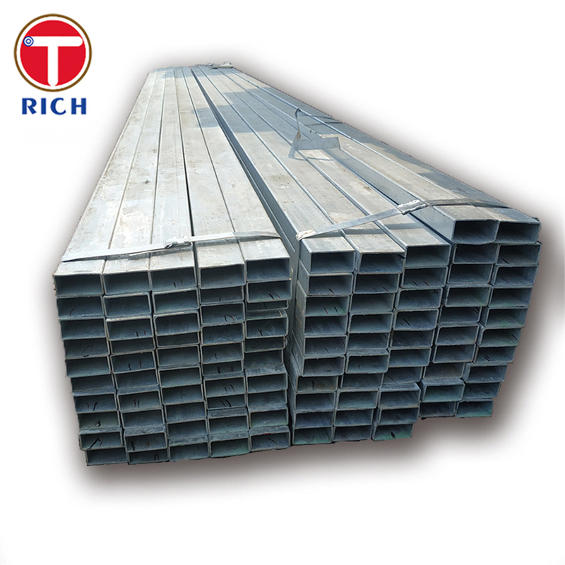 GOST 30245 C235 ওয়েল্ড ইস্পাত টিউব বর্গাকার এবং আয়তক্ষেত্রাকার ইস্পাত টিউব বিল্ডিং জন্য