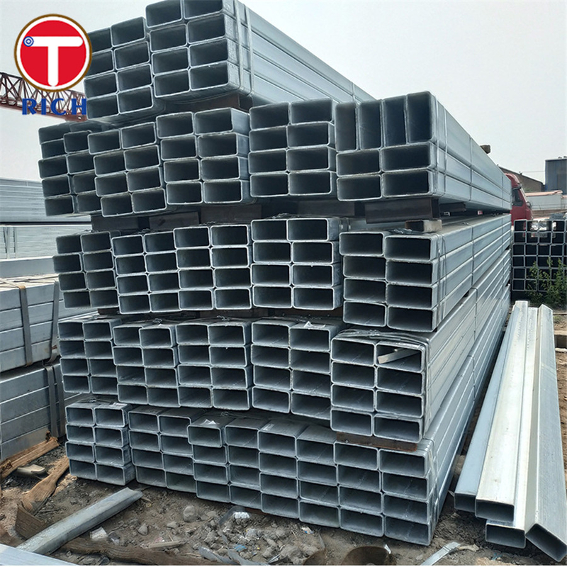 GOST 30245 C235 ওয়েল্ড ইস্পাত টিউব বর্গাকার এবং আয়তক্ষেত্রাকার ইস্পাত টিউব বিল্ডিং জন্য