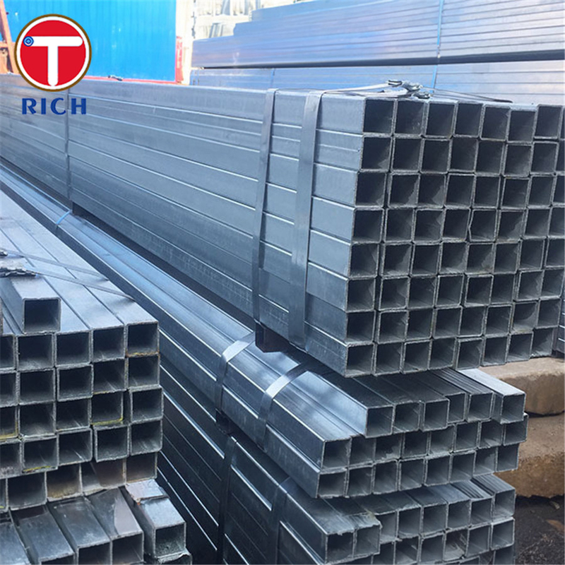 GOST 30245 C235 ওয়েল্ড ইস্পাত টিউব বর্গাকার এবং আয়তক্ষেত্রাকার ইস্পাত টিউব বিল্ডিং জন্য
