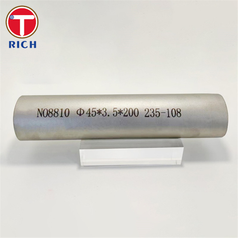 GB/T 30059 N08800 তাপ এক্সচেঞ্জারের জন্য সিউমলেস ক্রোসিশন-প্রতিরোধী ইনকলোয় অ্যালোয় টিউব