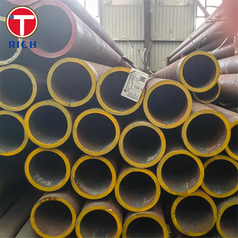 ASTM A311 সিউমলেস স্টীল টিউব ঠান্ডা টানা স্ট্রেস-রিলেভ কার্বন স্টীল টিউব পাইপলাইন জন্য