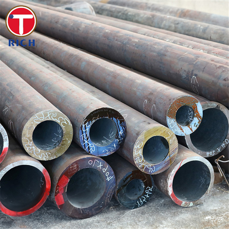 GB/T 34204 CT55 রোলড টিউবিং সিমলেস লো কার্বন অ্যালোয় স্টিল টিউব পেট্রোলিয়াম জন্য