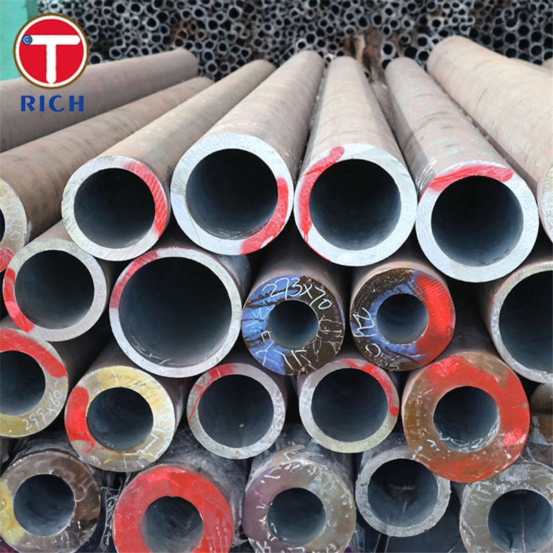 GB/T 34204 CT55 রোলড টিউবিং সিমলেস লো কার্বন অ্যালোয় স্টিল টিউব পেট্রোলিয়াম জন্য
