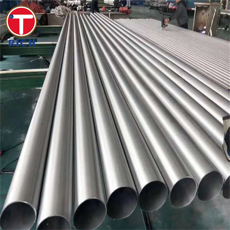 ASTM B675 N08367 স্টেইনলেস স্টীল টিউব আয়রন নিকেল ক্রোমিয়াম মলিবডেনাম অ্যালোয় ওয়েল্ডড পাইপ সাধারণ উদ্দেশ্যে