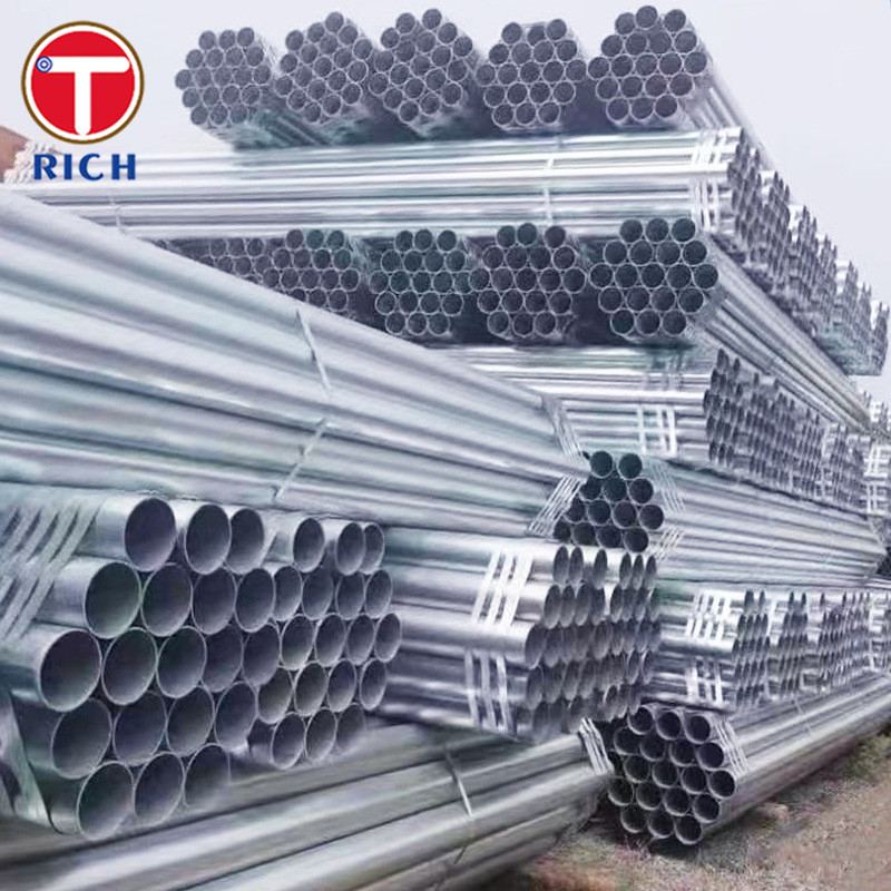 এএসটিএম এ৮১০ গ্রেড ১ ওয়েল্ড ইস্পাত টিউব জিংক লেপযুক্ত গ্যালভানাইজড ইস্পাত পাইপ সাধারণ উদ্দেশ্যে