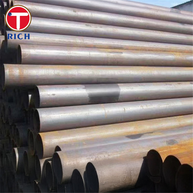 ASTM A252 Gr 2 ঢালাই ইস্পাত টিউব বড় ব্যাসার্ধ সোজা সেলাই ঢালাই ইস্পাত পাইপ কাঠামোর জন্য