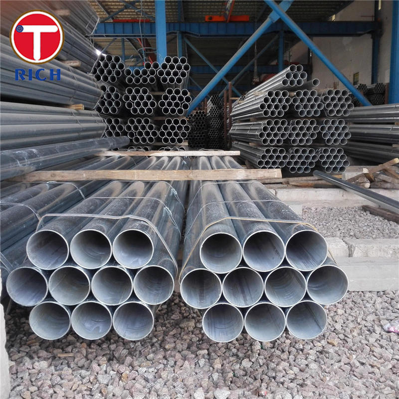 JIS G3442 SGPW ওয়েল্ড ইস্পাত টিউব সাধারণ পাইপিং জন্য গ্যালভানাইজড ইস্পাত পাইপ