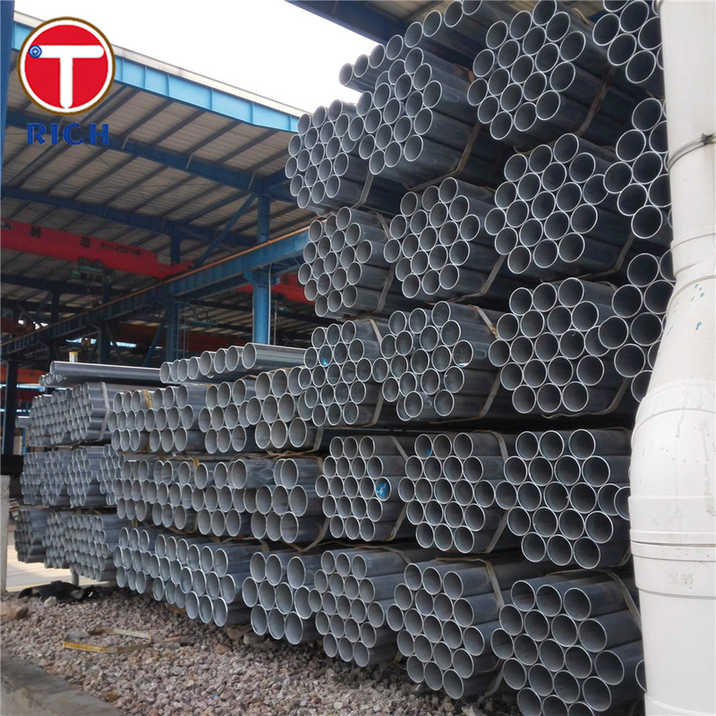 JIS G3442 SGPW ওয়েল্ড ইস্পাত টিউব সাধারণ পাইপিং জন্য গ্যালভানাইজড ইস্পাত পাইপ