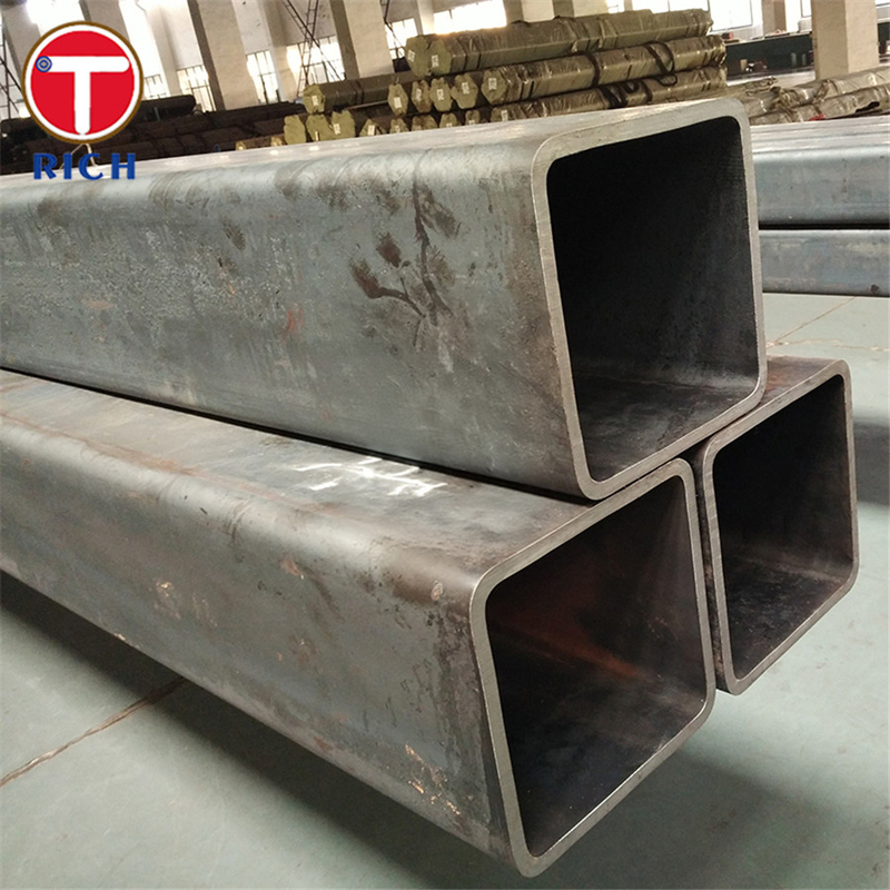 JIS G3466 STKR400 কাঠামোগত ইস্পাত পাইপ কার্বন ইস্পাত বর্গক্ষেত্র এবং সাধারণ কাঠামোর জন্য আয়তক্ষেত্রাকার নল