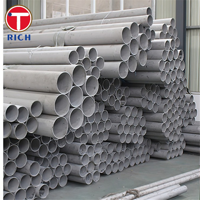 ASTM A778 TP304L স্টেইনলেস স্টীল টিউবিং ঝালাই অ্যানিল অস্টেনাইটিক স্টেইনলেস স্টীল টিউবুলার মেডিকেল জন্য