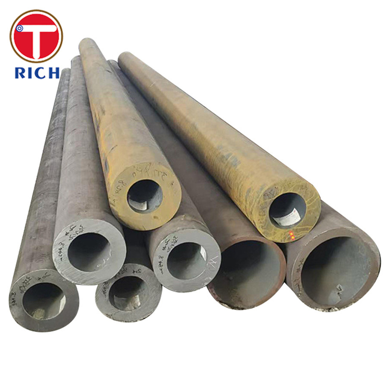 ASTM A572 গ্রেড 50 নিম্ন খাদ পাইপ উচ্চ শক্তি নিম্ন খাদ কাঠামোগত ইস্পাত নল তরল পরিবহন জন্য