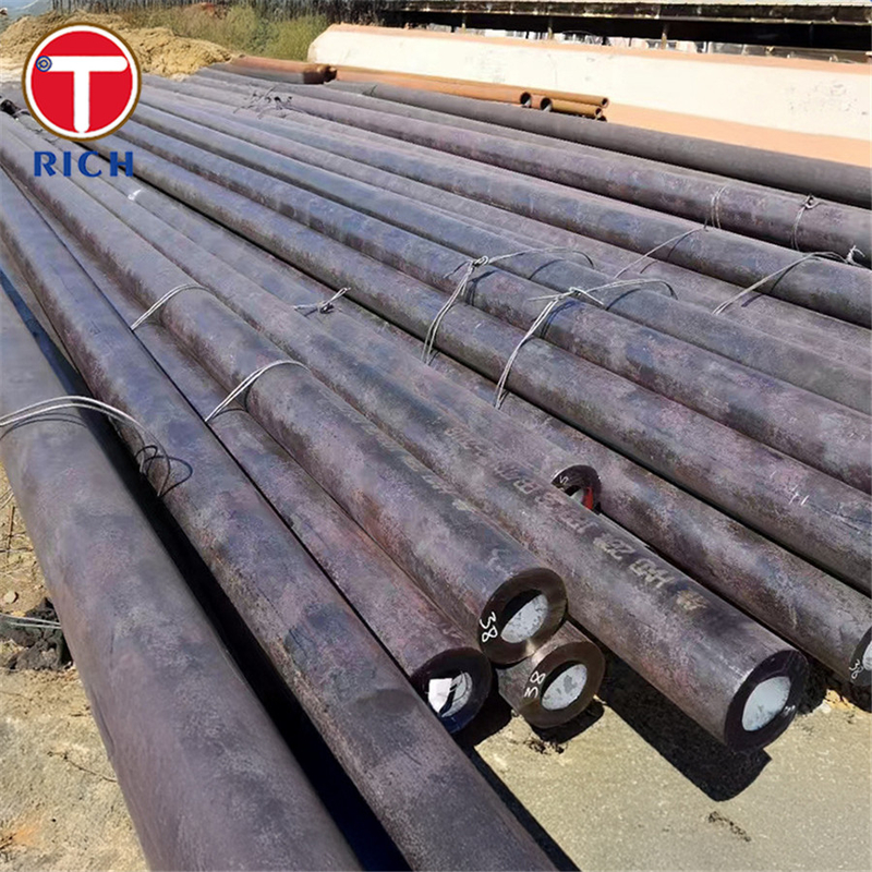 ASTM A572 গ্রেড 50 নিম্ন খাদ পাইপ উচ্চ শক্তি নিম্ন খাদ কাঠামোগত ইস্পাত নল তরল পরিবহন জন্য