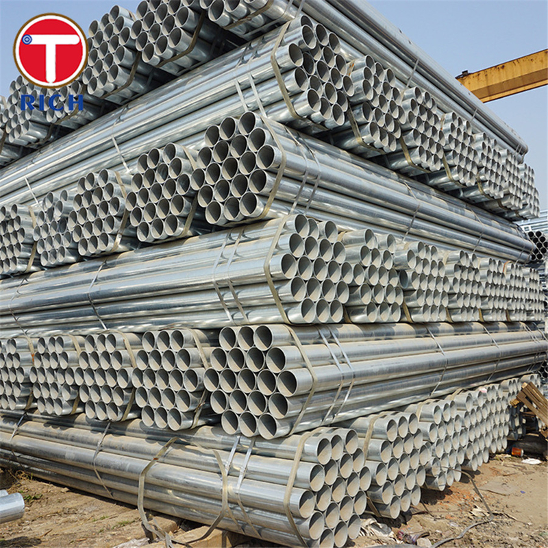 EN 1123-1 S235JR গরম ডুব গ্যালভানাইজড টিউব ওয়েল্ড স্টীল টিউব