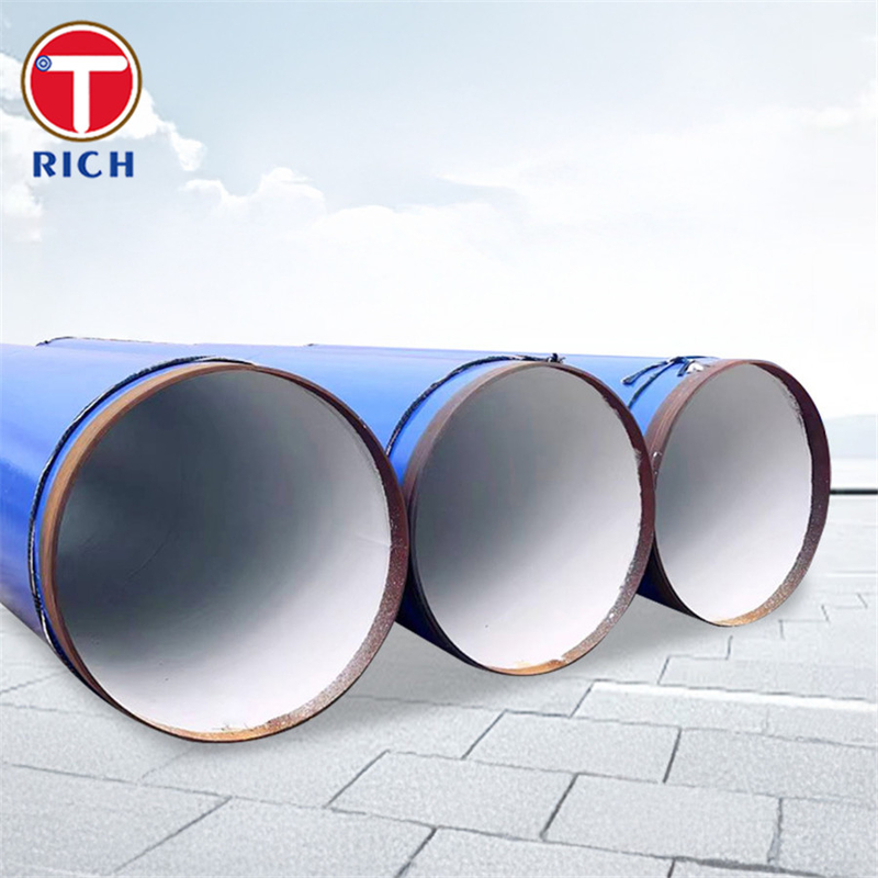 এএসটিএম এ৯৭৮ প্লাস্টিক লেপা ইস্পাত পাইপ প্রাক লেপা পলিথিন আচ্ছাদিত কম্পোজিট রেব ওয়েল্ড ইস্পাত পাইপ