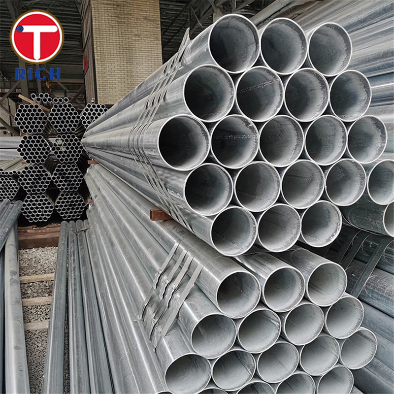 EN 10224 L235 অ্যালাইড স্টীল টিউব ERW তরল পরিবহন জন্য Galvanized অ্যালাইড স্টীল পাইপ