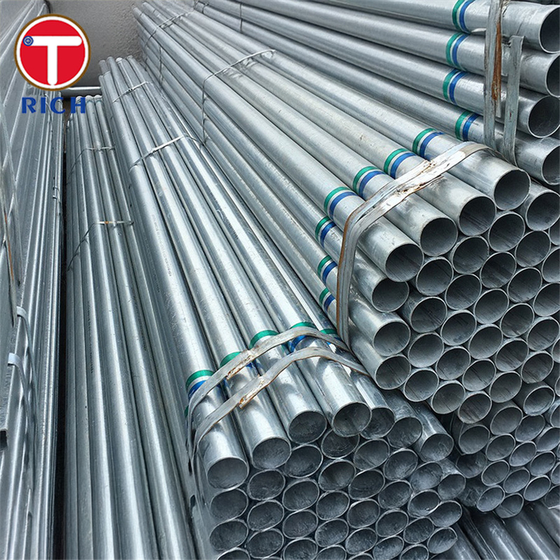 EN 10224 L235 অ্যালাইড স্টীল টিউব ERW তরল পরিবহন জন্য Galvanized অ্যালাইড স্টীল পাইপ