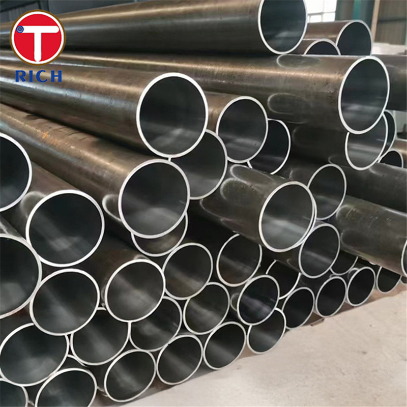 DIN 2445-2 ST37.2 সুনির্দিষ্ট সিউমলেস পাইপ ফ্লুইড পাওয়ার সিস্টেমের জন্য সিউমলেস স্টিল টিউব