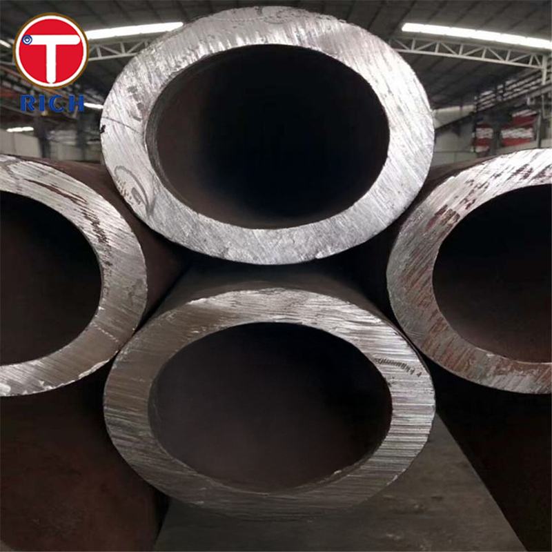 DIN 17121 RSt 37-2 সিউমলেস গোলাকার নল কাঠামোগত ইস্পাত কাজের জন্য সিউমলেস বৃত্তাকার ইস্পাত নল