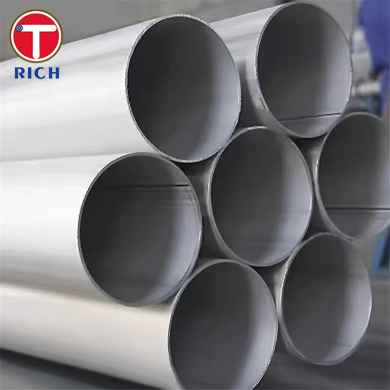 EN 10296-2 X2CrNi12 সাধারণ প্রকৌশল জন্য ঢালাই বৃত্তাকার ইস্পাত টিউব