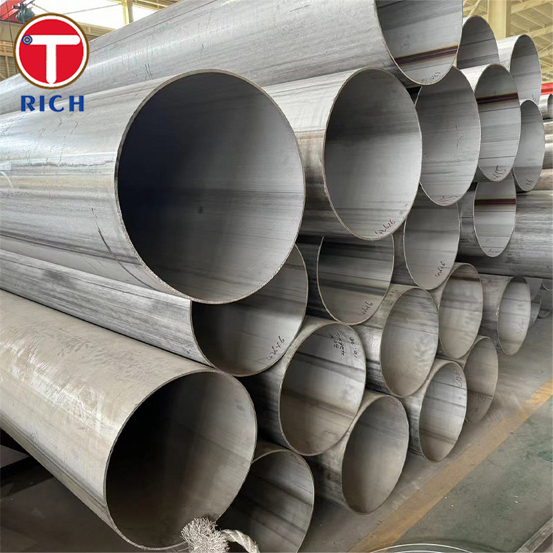 EN 10296-2 X2CrNi12 সাধারণ প্রকৌশল জন্য ঢালাই বৃত্তাকার ইস্পাত টিউব