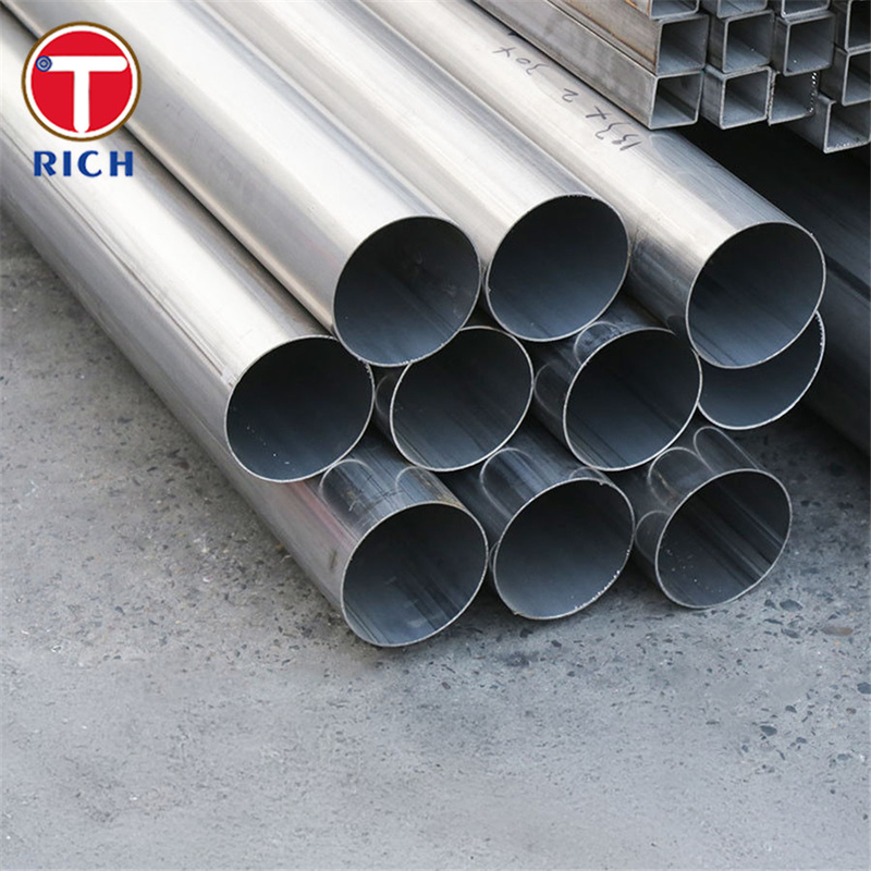 DIN 17457 1.4301 বিশেষ চাহিদা জন্য ওয়েল্ড বৃত্তাকার ইস্পাত নল austenitic স্টেইনলেস স্টীল নল