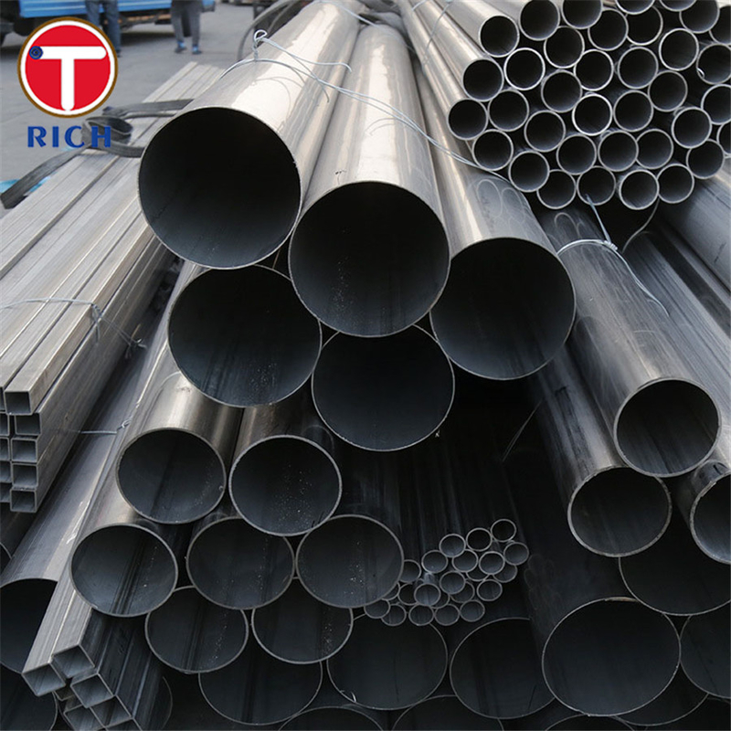 DIN 28181 P235GH তাপ এক্সচেঞ্জার টিউব টিউবুলার তাপ এক্সচেঞ্জারগুলির জন্য ঝালাই করা ইস্পাত টিউব-মাত্রা