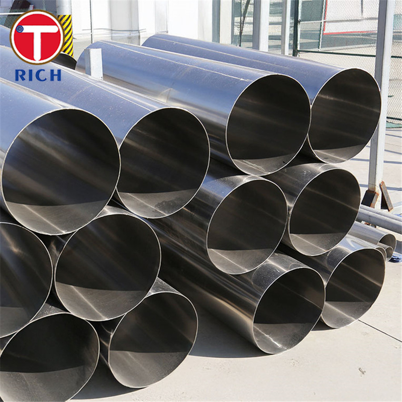 DIN 28181 P235GH তাপ এক্সচেঞ্জার টিউব টিউবুলার তাপ এক্সচেঞ্জারগুলির জন্য ঝালাই করা ইস্পাত টিউব-মাত্রা