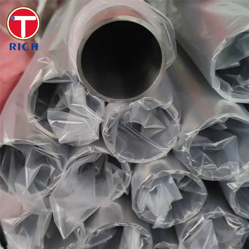 DIN 28180 X5CrNi18-10 তাপ এক্সচেঞ্জার টিউব নলাকার তাপ এক্সচেঞ্জারের জন্য সিউমলেস স্টেইনলেস স্টীল টিউব