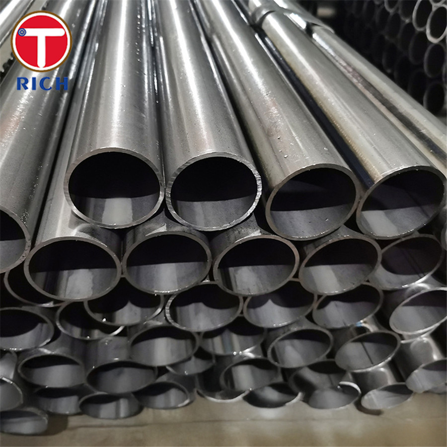 DIN 17120 St37-2 স্ট্রাকচারাল ইস্পাত পাইপ স্ট্রাকচারাল ইস্পাত কাজের জন্য ঝালাই বৃত্তাকার ইস্পাত নল