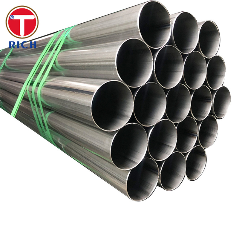 DIN 17178 St35.8 বিশেষ চাহিদা জন্য ঝালাই বৃত্তাকার চক্রাকার সূক্ষ্ম শস্য ইস্পাত টিউব