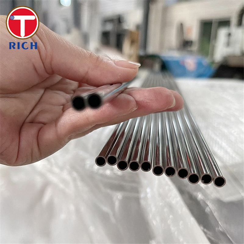 ASTM F1684 4J36 ইনভার 36 কম তাপীয় সম্প্রসারণের জন্য ক্যাপিলারি আয়রন নিকেল স্টিল টিউব
