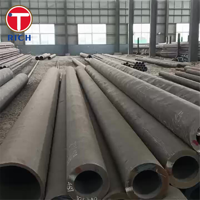 37Mn গ্যাস সিলিন্ডার টিউব উচ্চ চাপ গ্যাস সিলিন্ডার জন্য কার্বন ইস্পাত seamless পাইপ