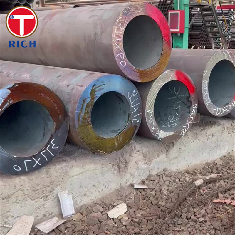 12Cr9Mo বড় ব্যাসার্ধের সিউমলেস পাইপ অ্যালোয় স্ট্রাকচারাল সিউমলেস স্টিল পাইপ তরল সার্ভিসের জন্য