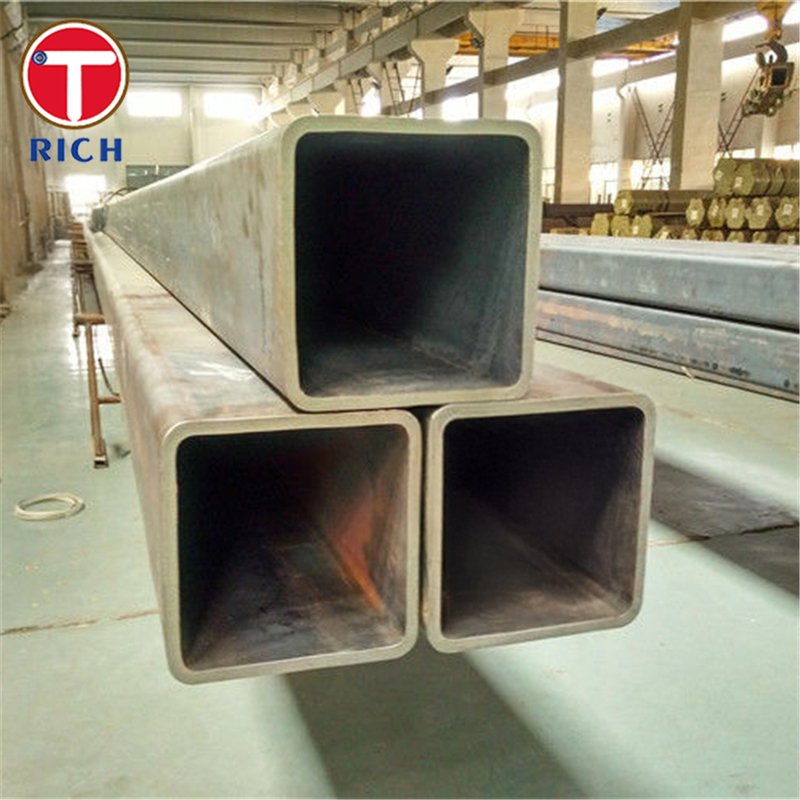 A500 কার্বন ইস্পাত স্কয়ার টিউব উচ্চ শক্তির কার্বন ইস্পাত কাঠামোগত টিউবিং বিল্ডিং কাঠামোর জন্য