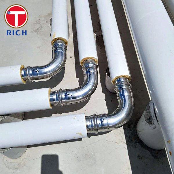 এএসটিএম এ২১৩ পিভিসি লেপা ইস্পাত পাইপ বিচ্ছিন্নতা জন্য austenitic স্টেইনলেস স্টীল পাইপ