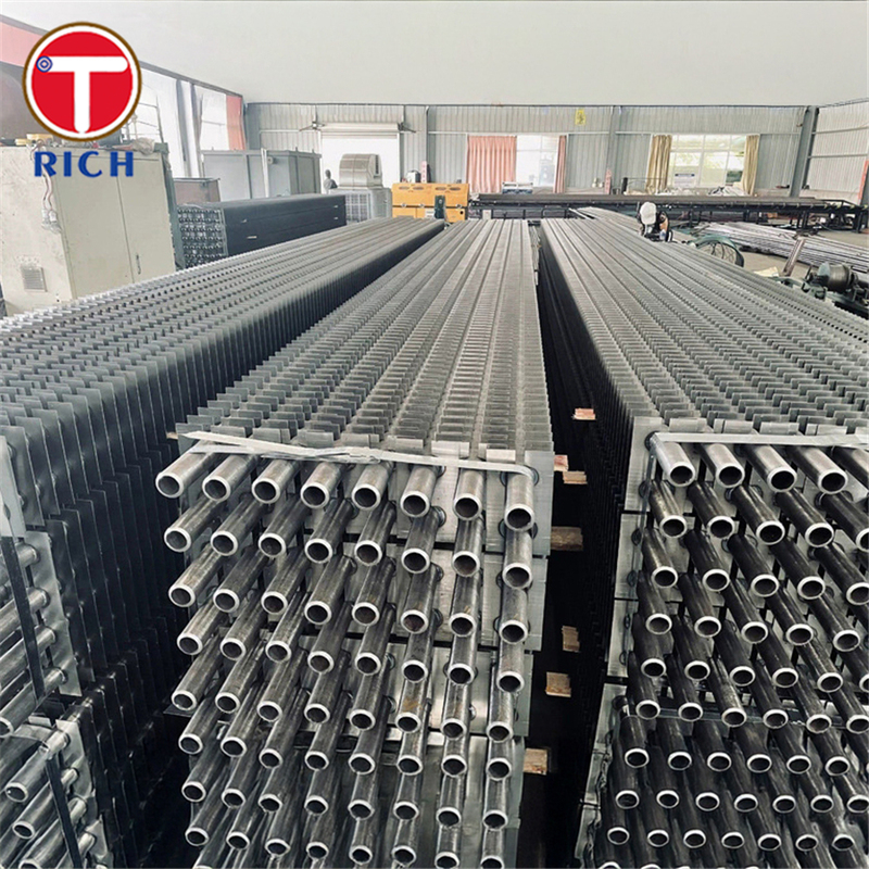 H Type Finned Tube HFW High Frequency Welded for Industrial Radiators with H Type Geometry