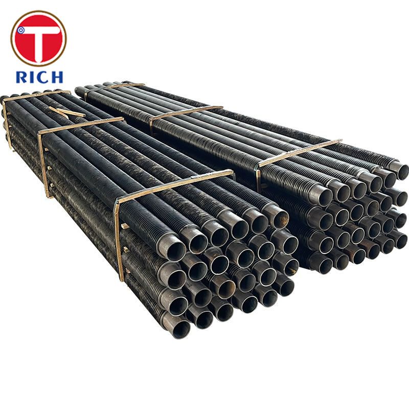 ক্ষয় প্রতিরোধী তাপ এক্সচেঞ্জারের জন্য অ্যালুমিনিয়াম এল-ফুট টেনশন রান এল-টাইপ ফিন টিউব