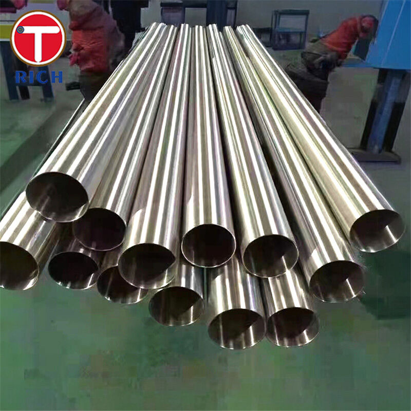 খাদ্য শিল্পের জন্য স্বাস্থ্যকর অভ্যন্তরীণ পৃষ্ঠ এবং জারা প্রতিরোধের সাথে আইএসও ২০৩৭ স্ট্যান্ডার্ড স্টেইনলেস স্টিল টিউব