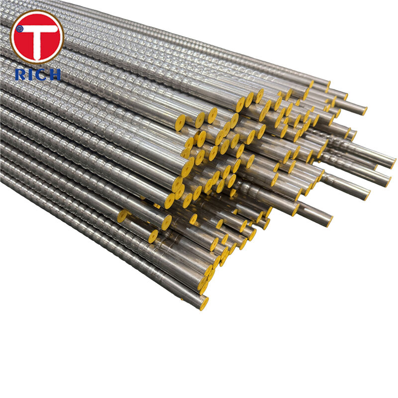 স্টেইনলেস স্টীল গরম এক্সচেঞ্জার গ্রেড এবং জারা প্রতিরোধের সঙ্গে গ্যাস সেবা জন্য স্টেইনলেস স্টীল corrugated টিউব স্টিকি ওয়েভ টিউব